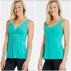 NEW Fabletics Reversible Coronado Tank XS Spectra